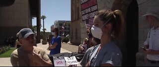 Arizona nurses launch counter-protest
