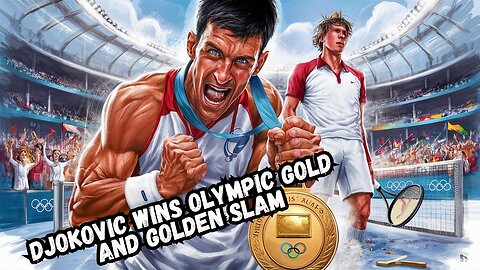 Djokovic WINS Olympic GOLD and GOLDEN SLAM