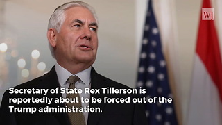Tillerson out at State Department - White House Already Has a Replacement: