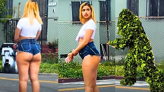 She was Absolutely in SHOCK!! Bushman Prank!! Funniest Reactions of Bushman Prank! Insane Screams!!