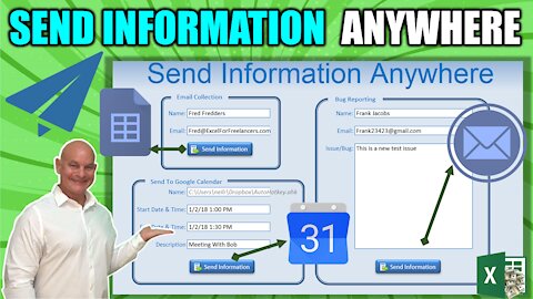 How To Send Excel Information To Google Sheets, Google Calendar & Email With Zapier
