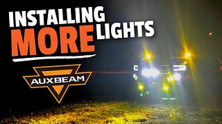Adding More Light | Auxbeam Off Road LED Light Bars | Vancity Adventure