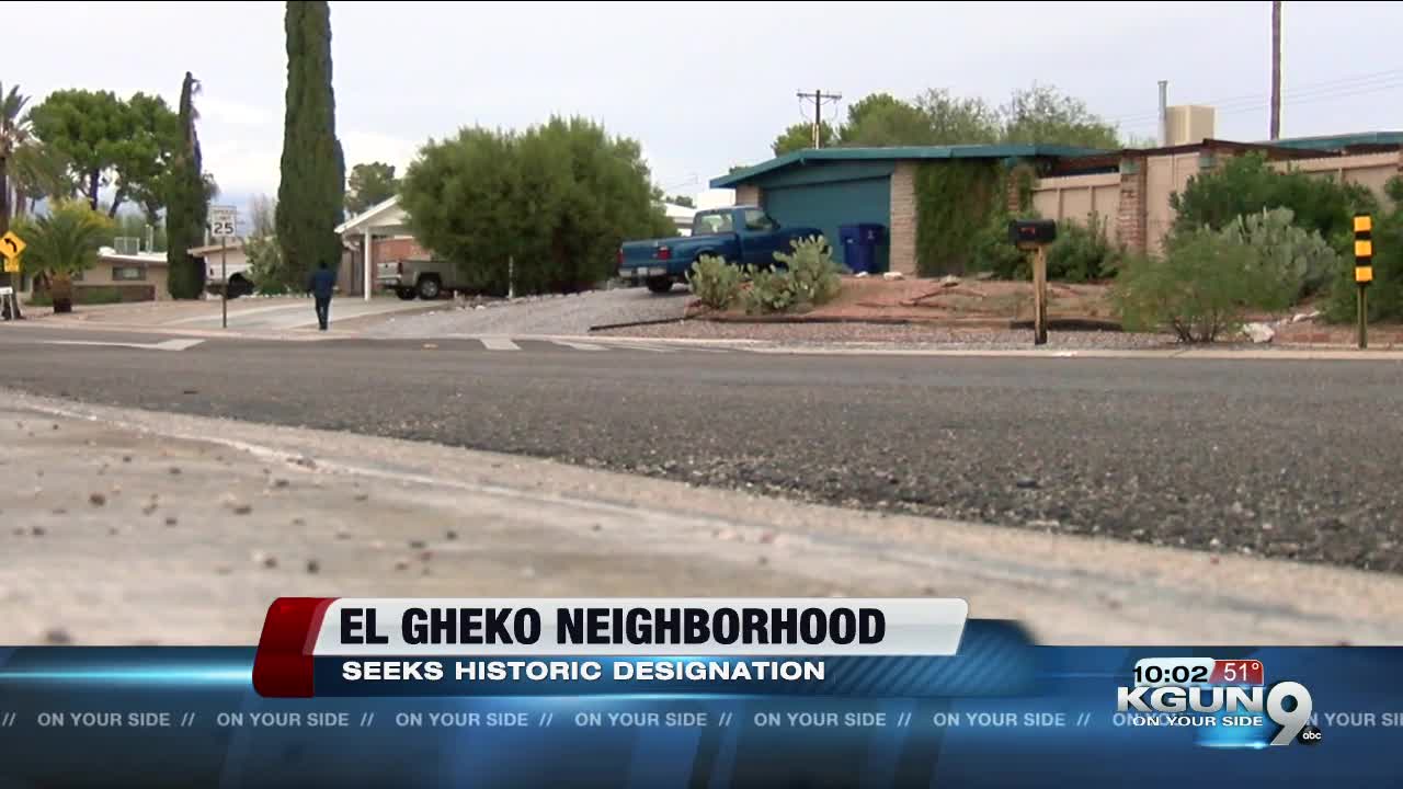 Eastside Tucson's El GHEKO neighborhood seeks historic designation