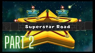 New Super Mario Bros. U Deluxe - Superstar Road Journey Part 2 - Run For It