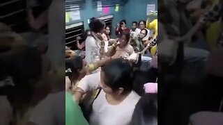 Indian women on train