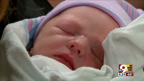 Clermont County baby born on the road