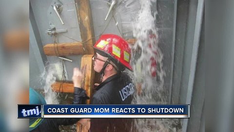 Coast Guard mom from Milwaukee reacts to shutdown