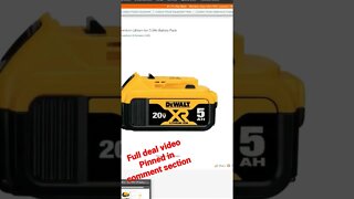 Crazy Dewalt Deals #shorts