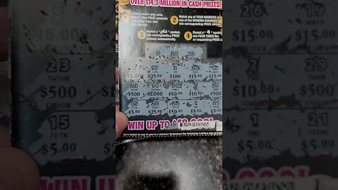Winning Fab 4 Lottery Ticket #lottery