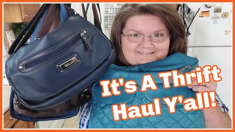 It's A Thrift Haul Y'all! Relic Carhartt Quaker Factory & More!