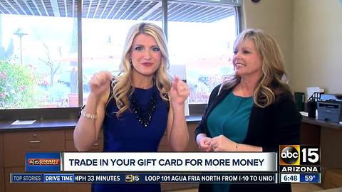 Trade in your gift card for more money!