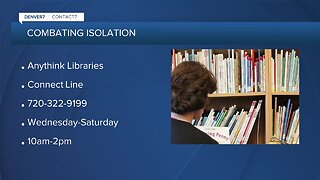 Anythink Libraries offering connect line