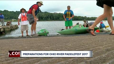 16th Annual Ohio River Paddlefest puts thousands of paddlers on the water this weekend