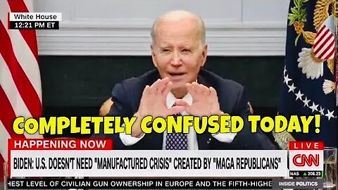 Joe Biden CONFUSED today: Said he was "holding a MAJOR press conference this afternoon”…but Didn’t