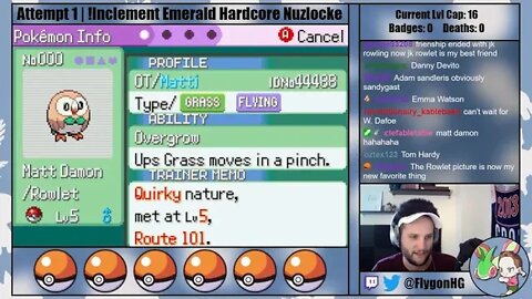 Pokémon ~ Inclement ~ Emerald ~ Hardcore ~ Nuzlocke ~ ~ ROM ~ Hack