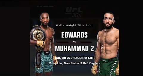 UFC 304: Edwards vs. Muhammad 2