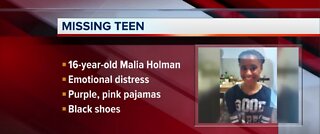 Police search for missing teen in need of medical assistance