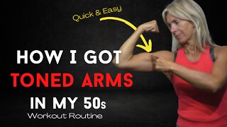 Get Fast Results | The Workout I Used To Tone My Arms