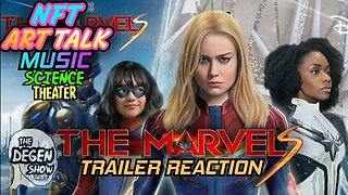 The Marvels Movie Trailer Reaction (Vertical)