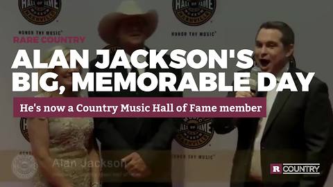 Alan Jackson's big day | Rare Country