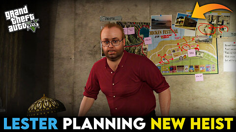 LESTER PLANNING NEW HEIST I GTAV GAMEPLAY