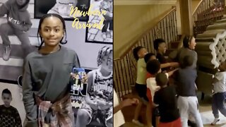 Derrick Rose Son PJ Has A Surprise Sleepover For His 9th B-Day! 🎉