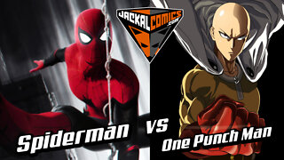 SPIDERMAN Vs. ONE PUNCH MAN - Comic Book Battles: Who Would Win In A Fight?