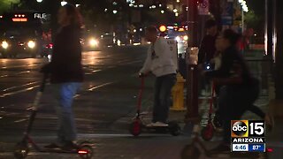 PHX E-scooter pilot program has "growing pains" during first week