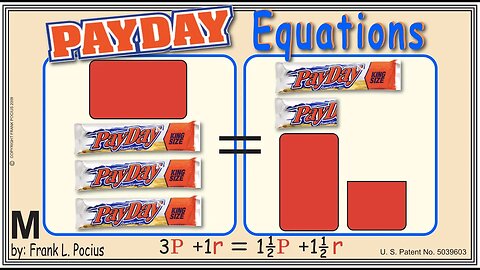 M2_PAYDAY(notation) 3P+1r=1.5P+1.5r _ SOLVING BASIC EQUATIONS _ SOLVING BASIC WORD PROBLEMS