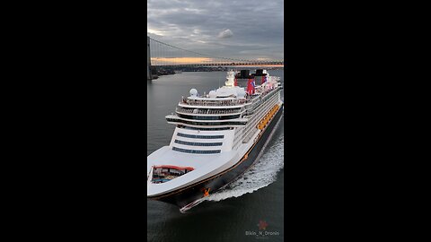 Disney Dream 10/17/2023 sailing New York-St John NB