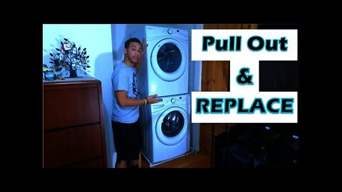 How to Remove and Replace a Stacked Washer & Dryer