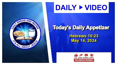 Today's Daily Appetizer (Hebrews 10:23)