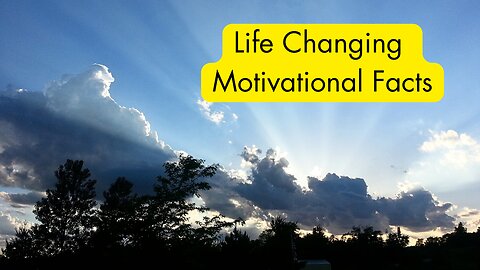 Life Changing Motivational Facts | Inspirational Facts | Motive Whisper