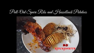 DI MUNA KAILANGANG KUMAIN SA LABAS PAG NATIKMAN MO ITONG PULL-OUT SPARE RIBS AT HASSELBACK POTATOES!