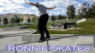 Ronnie Skates and Skatepark Free Running