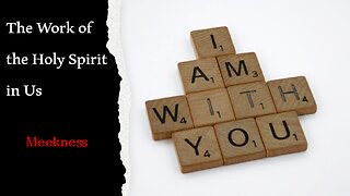The Work of the Holy Spirit in Us - Meekness (Lesson7) from Pastor Paul Blair