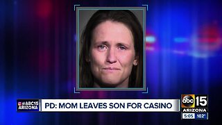 Mom leaves child at Peoria McDonald's to go to the casino