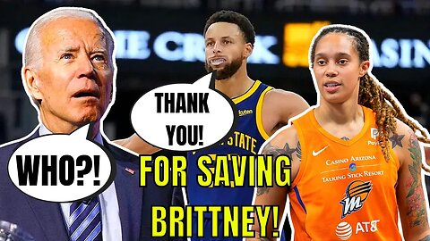 NBA Champ Steph Curry THANKS Biden & White House For RESCUE of WNBA's Brittney Griner from RUSSIA?!