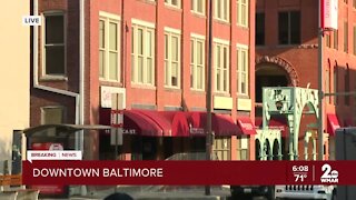 Gas leak causes building evacuations, street closures in downtown Baltimore