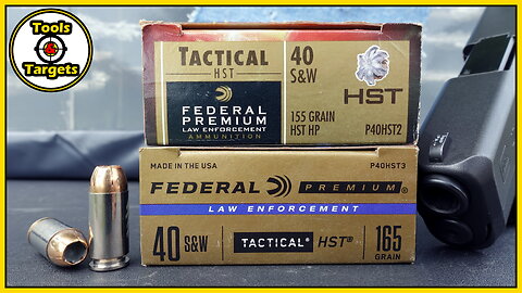 Plus 10 For The WIN?...Federal Premium HST .40 S&W Ballistic Gel Ammo Test!