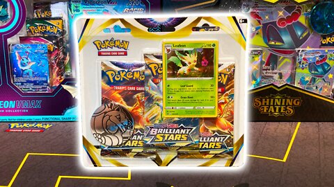 CRAZY Pulls From Brilliant Stars 3-Pack Blister!!! Pokemon Unboxing
