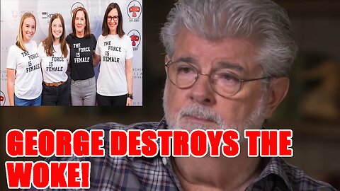 George Lucas DESTROYS the WOKES who say his Star Wars movies are RACIST and MISOGYNISTIC!