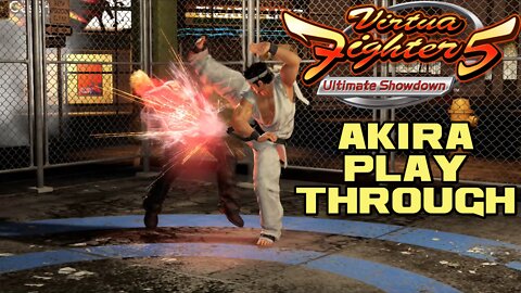 👊🏻🤼💪🏻 Virtua Fighter 5 Ultimate Showdown - Akira Playthrough - PlayStation 4 💪🏻🤼👊🏻 😎Benjamillion