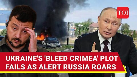 Putin's Men 'Crush' Ukraine's Two Dozen Attack Attempts In Crimea; Russia Vows To Respond