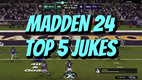 Madden 24 Best Jukes Compilation!!