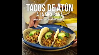 Mexican Canned Tuna Tacos