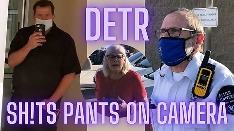 Las Vegas, NV / DETR / Ron Little ROASTED /Papa Smurf Sh!ts Pants on Camera! / 1st Amendment Audit 🚔