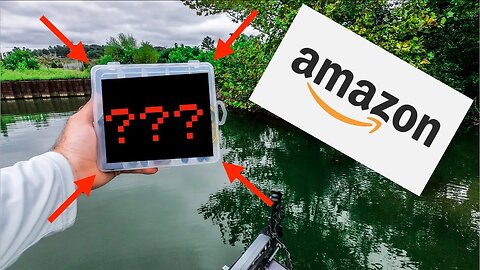 AMAZON BUDGET Fishing Kit Challenge!