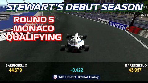 Stewart's Debut Season | Round 5: Monaco Grand Prix Qualifying | Formula 1 '97 (PS1)