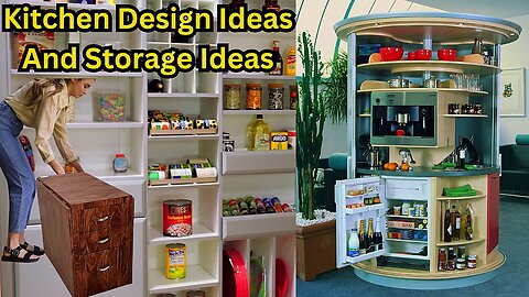 Fantastic Kitchen Design and Storage Ideas with Space Saving Smart Furniture Ep 20